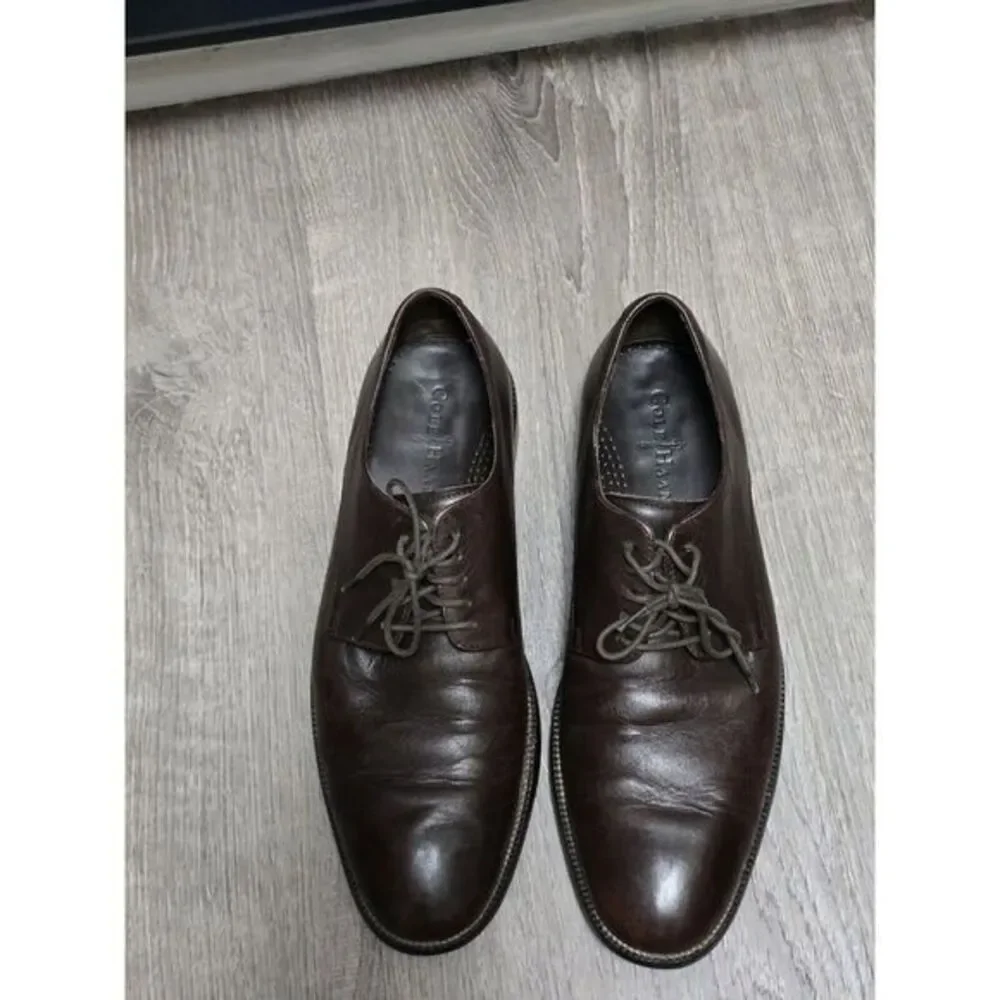 Cole‎ Haan Men's Brown Leather Oxfords Size 10.5M